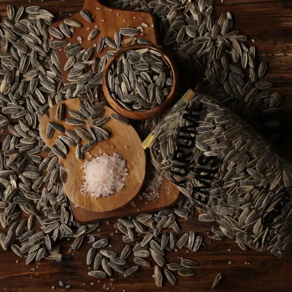 Kav. Tuzlu Siyah Ayçekirdek (Özel) 500gr