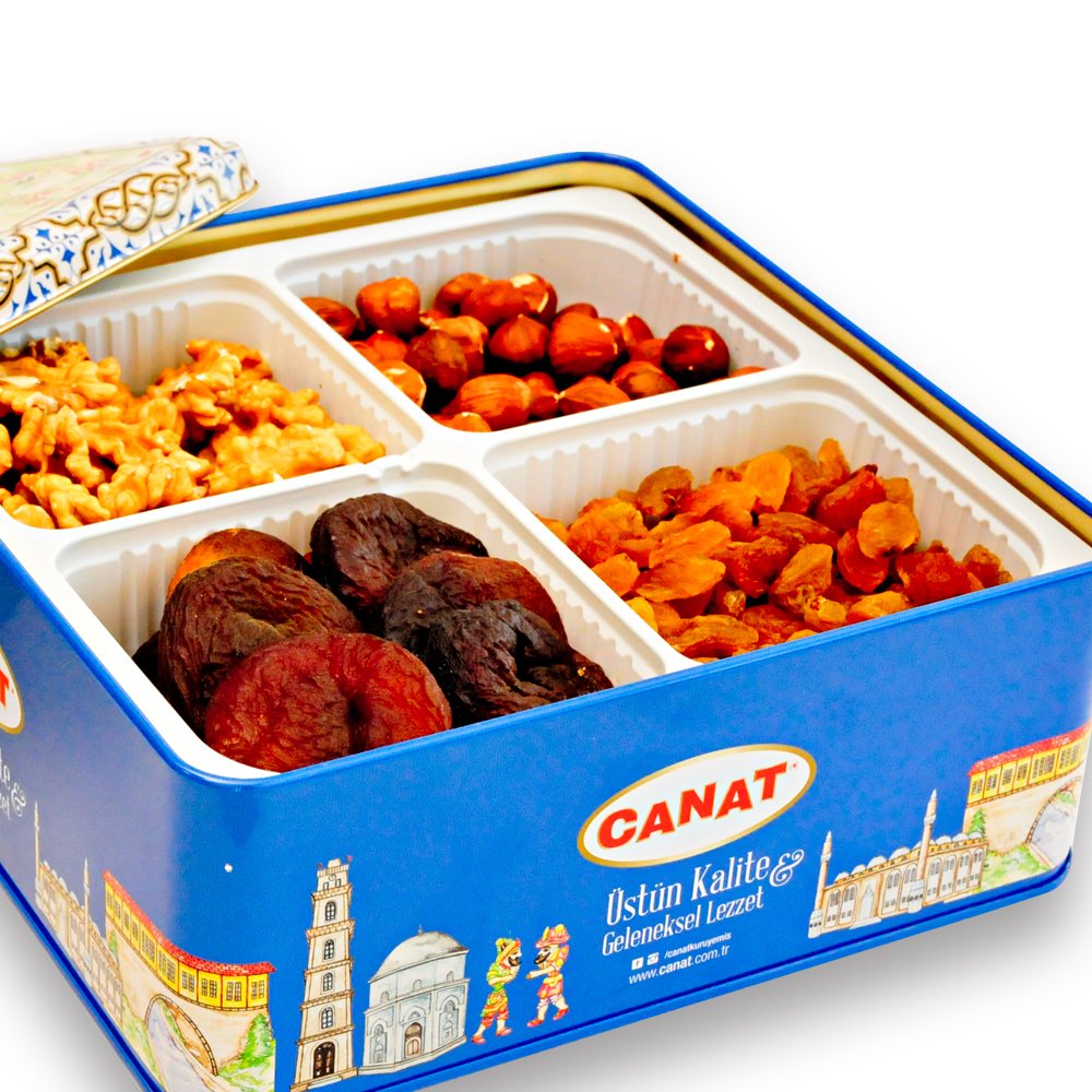 Lüks Kutu Kuru Meyve 750gr