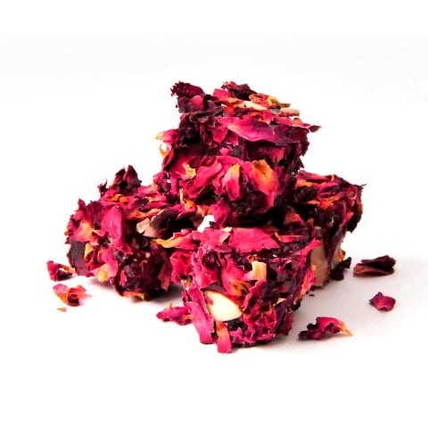 Gül Aromalı Bademli Duble Lokum 300gr