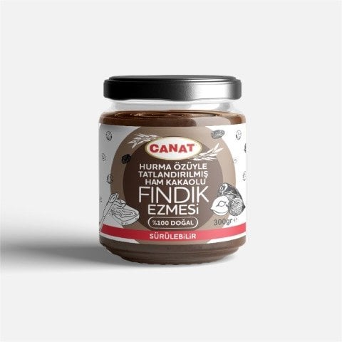 Ham Kakaolu Fındık Ezmesi 300 gr