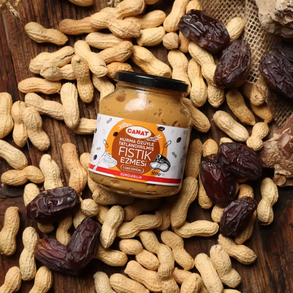 Hurma Özlü Fıstık Ezmesi 300 Gr