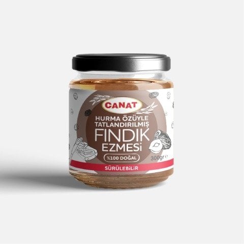 Hurma Özlü Fındık Ezmesi 300 gr