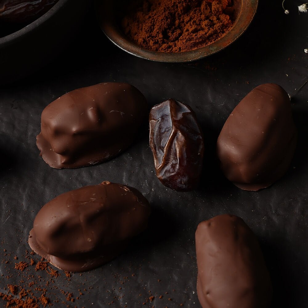 Çikolatalı Bademli Hurma  200 GR