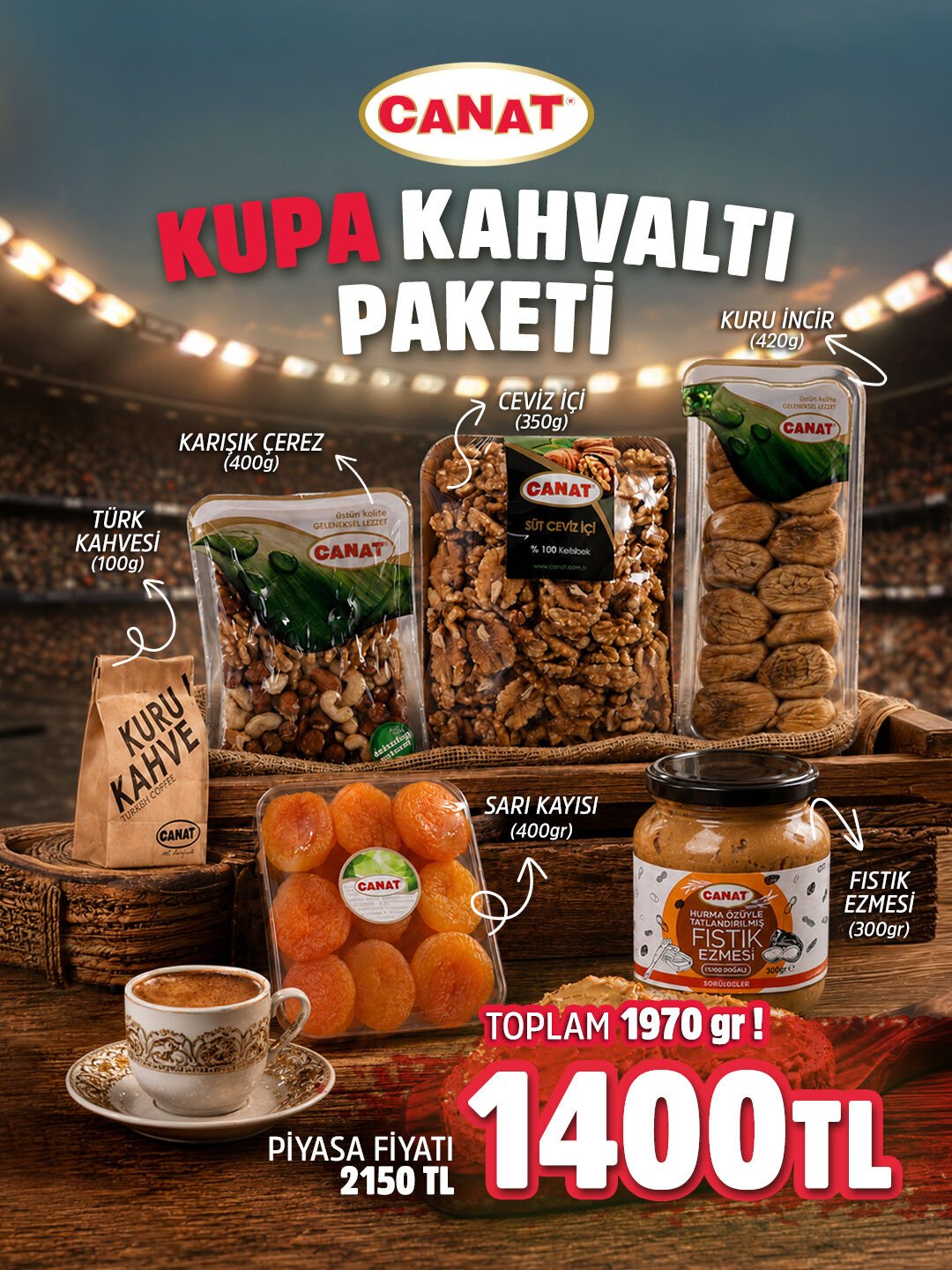 Kupa Kahvaltı Paketi
