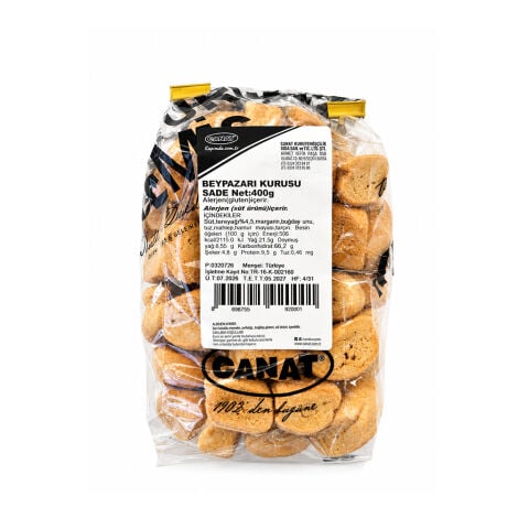 Beypazarı Kurusu Sade 400gr